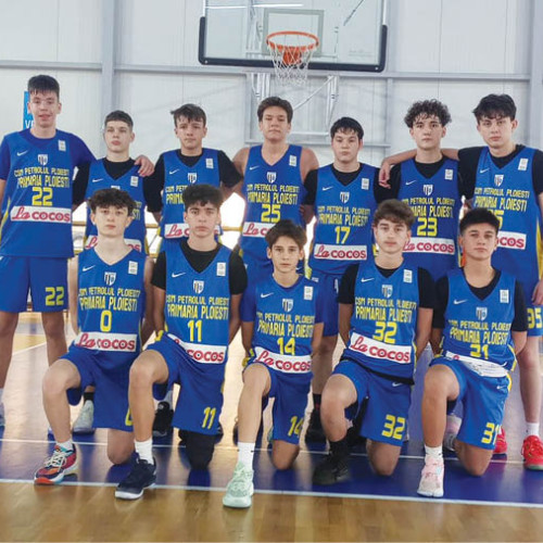 Echipa de baschet U15 a CSM Petrolul Ploiesti a incheiat turneul de la Craiova pe locul 14