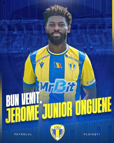 Petrolul Ploiești semnează cu Jérôme Onguéné, fundaș central camerunez