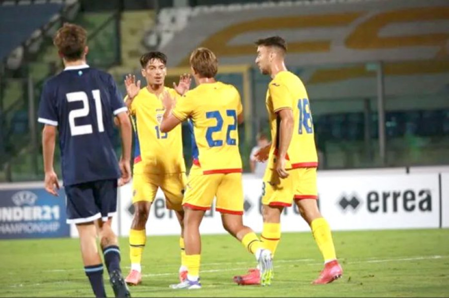Naționala U21 învinge San Marino în preliminariile EURO 2027
