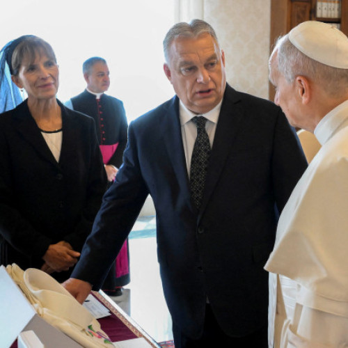 Viktor Orbán cere sprijin papei pentru pace în timpul vizitei la Vatican