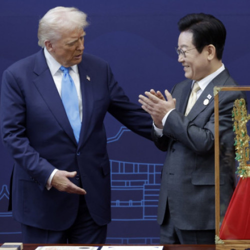 Coreea de Sud l-a onorat pe Donald Trump cu distincții regale și o primire deosebită