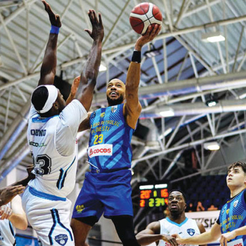 CSO Voluntari învinge CSM Ploiești cu 94-78 în etapa a 7-a a Ligii Naționale de baschet